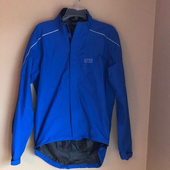 GORE Bike Wear Gore-Tex PacLite royal blue jacket Ladies M - Picture 1 of 16